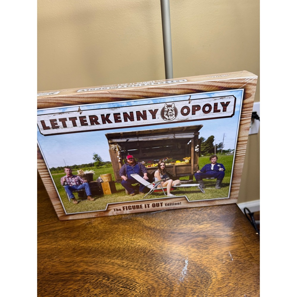 Letterkenny-opoly Board Game The Figure It Out Edition New Sealed 2021 Adult‎